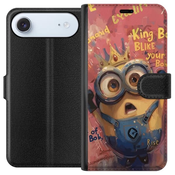 Kompatibelt Lommeboketui til Apple iPhone Air Minion Med Krona