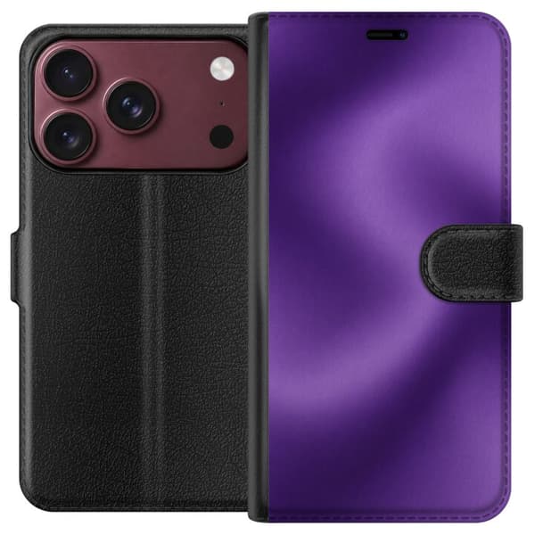 Kompatibelt Lommeboketui til Apple iPhone 18 Pro Lilla bevegelse