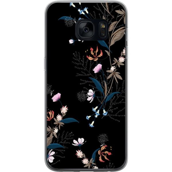 Kompatibelt Mobildeksel til Samsung Galaxy S7 Blomster