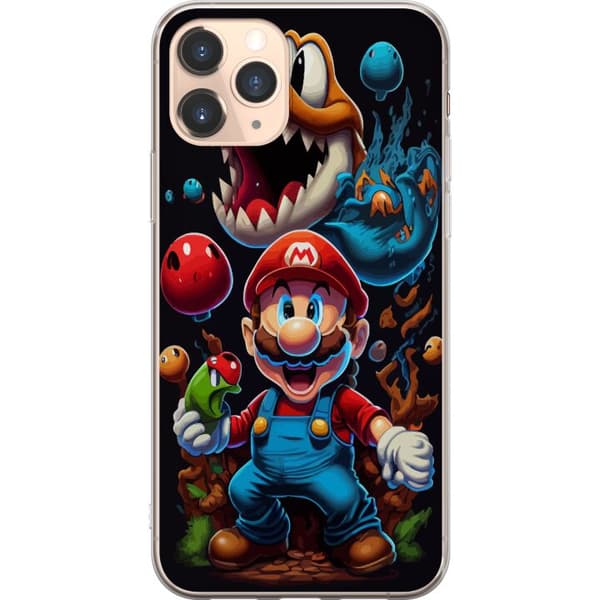 Kompatibelt Mobilskal till Apple iPhone 11 Pro Mario och vänner
