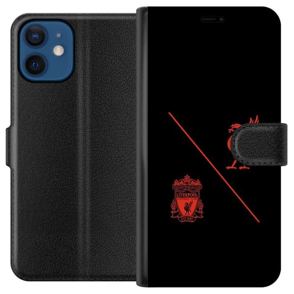 Kompatibel Tegnebogsetui til Apple iPhone 12 mini Liverpool L.F.C.