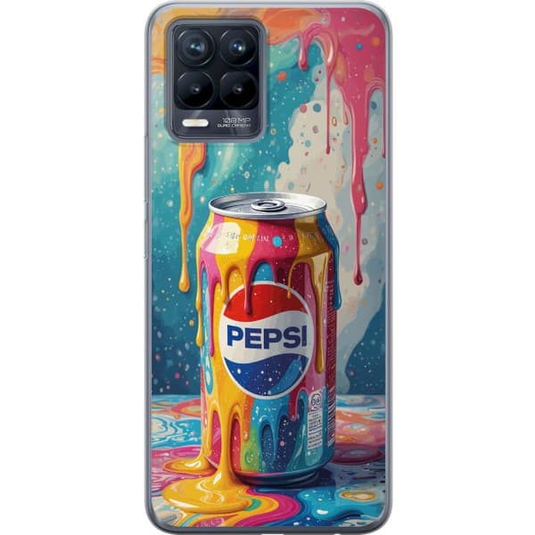 Kompatibelt Mobildeksel til Realme 8 Kreativ popkunst med brusboks