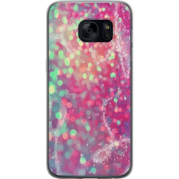 Kompatibelt Mobilskal till Samsung Galaxy S7 Glitter