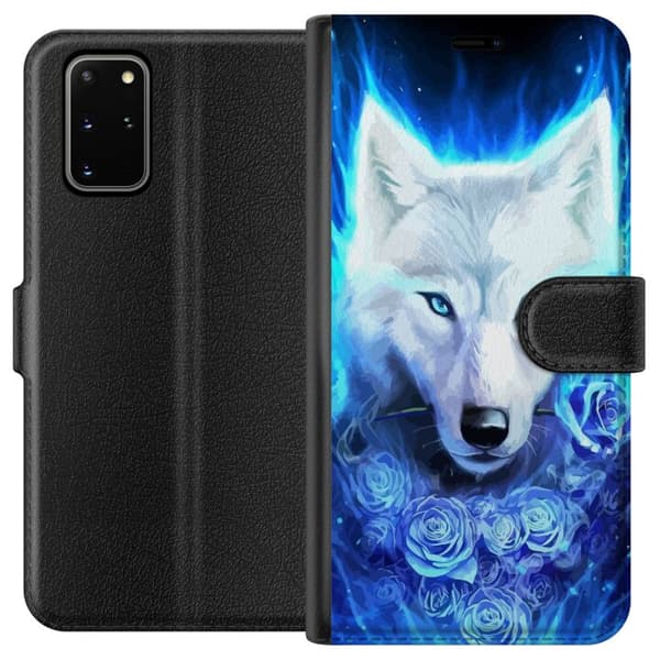 Kompatibelt Plånboksfodral till Samsung Galaxy S20+ Varg