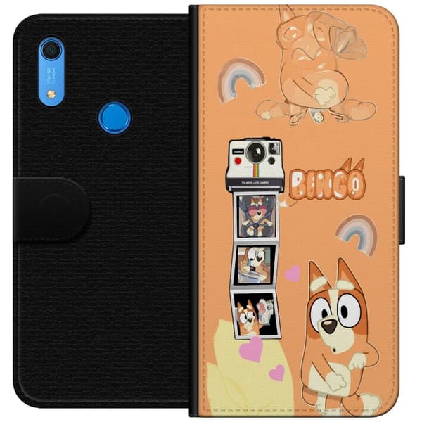 Kompatibelt Plånboksfodral till Huawei Y6s (2019) Bluey