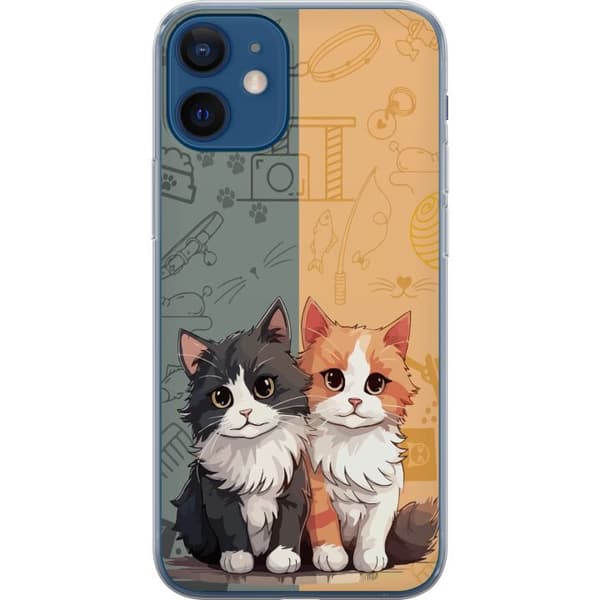 Kompatibel Mobilcover til Apple iPhone 12 mini Katte