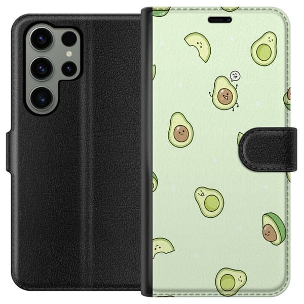 Kompatibel Tegnebogsetui til Samsung Galaxy S23 Ultra Avocado