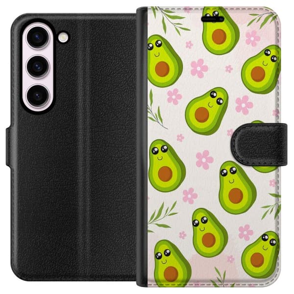 Kompatibel Tegnebogsetui til Samsung Galaxy S23 Avokado