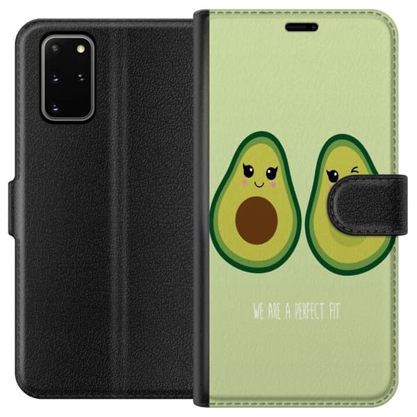 Kompatibelt Plånboksfodral till Samsung Galaxy S20+ Avokado