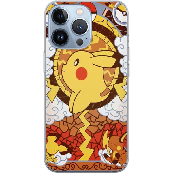 Kompatibelt Mobildeksel til Apple iPhone 13 Pro Pikachu