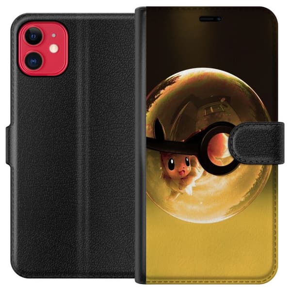 Kompatibelt Plånboksfodral till Apple iPhone 11 Pokemon