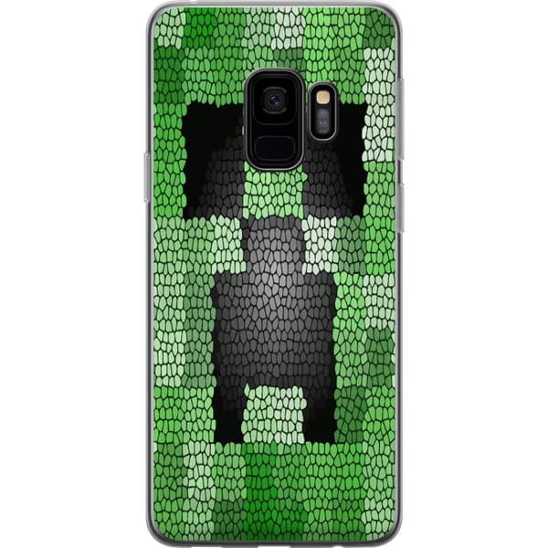 Kompatibelt Mobilskal till Samsung Galaxy S9 Creeper / Minecraft