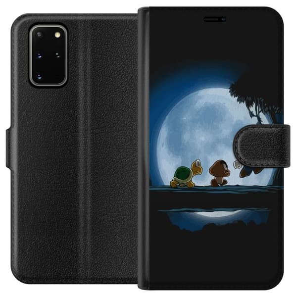 Kompatibelt Plånboksfodral till Samsung Galaxy S20+ Super Mario