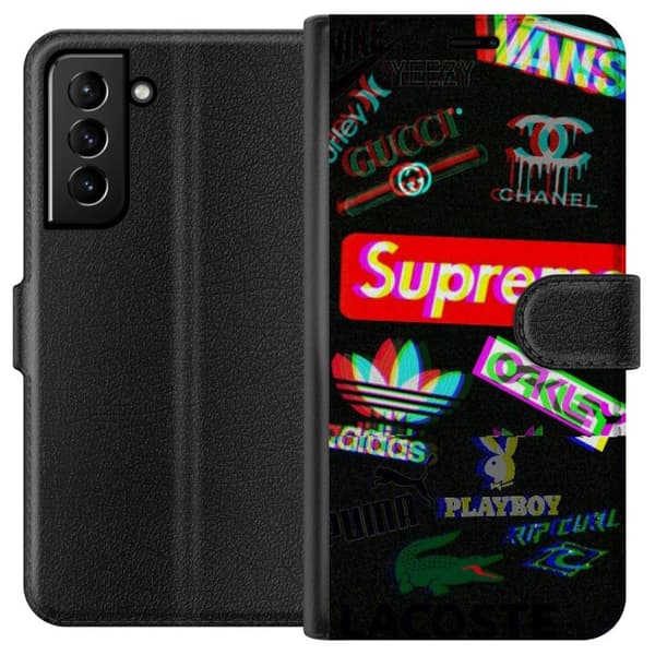 Kompatibelt Lommeboketui til Samsung Galaxy S21+ 5G 3D