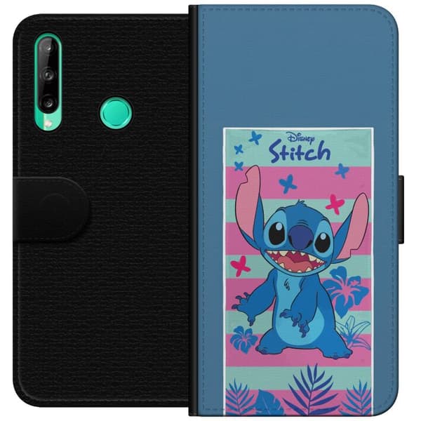 Yhteensopiva Lompakkokotelo Huawei P40 lite E Disney Stitch