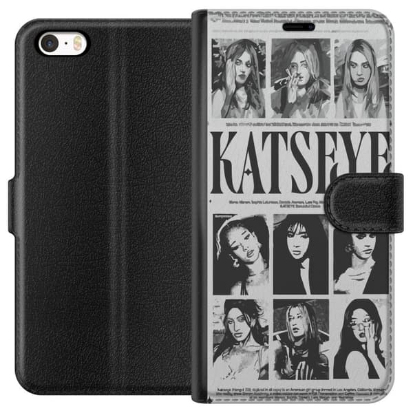 Yhteensopiva Lompakkokotelo Apple iPhone 5 KATSEYE