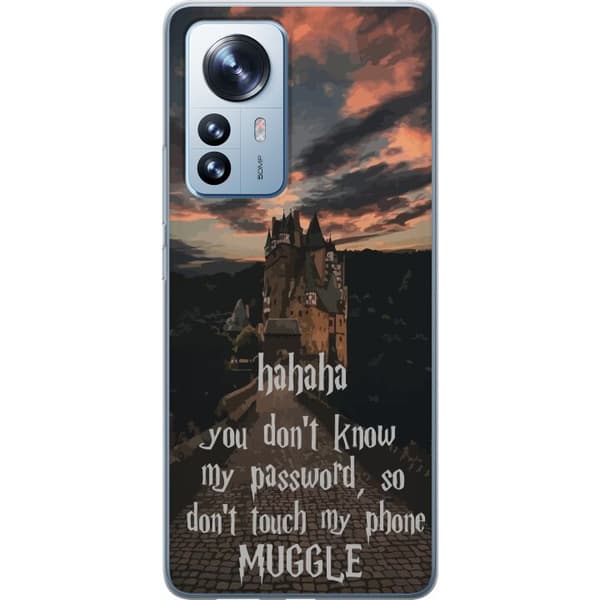 Kompatibelt Mobilskal till Xiaomi 12 Pro Harry Potter Text