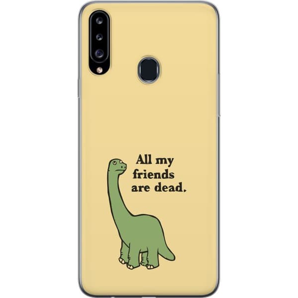 Kompatibelt Mobilskal till Samsung Galaxy A20s Dinosaurier