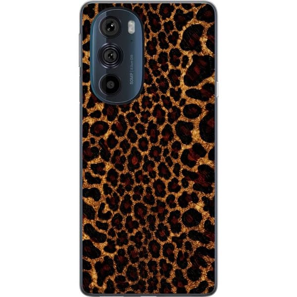 Kompatibelt Mobilskal till Motorola Edge 30 Pro Leopard Icon