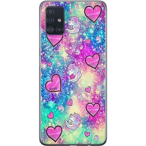 Kompatibelt Mobildeksel til Samsung Galaxy A51 Enhörning