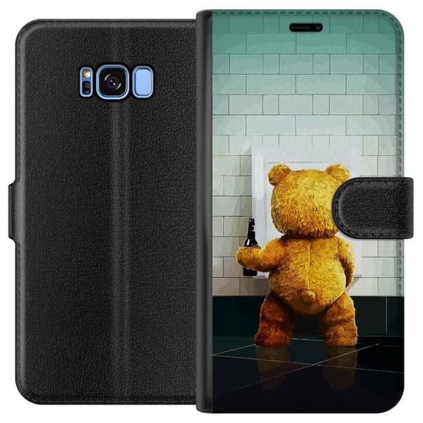 Kompatibelt Plånboksfodral till Samsung Galaxy S8 Full Björn