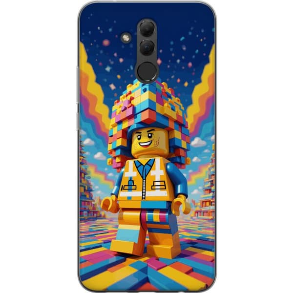 Kompatibelt Mobildeksel til Huawei Mate 20 lite Byggklossfigur