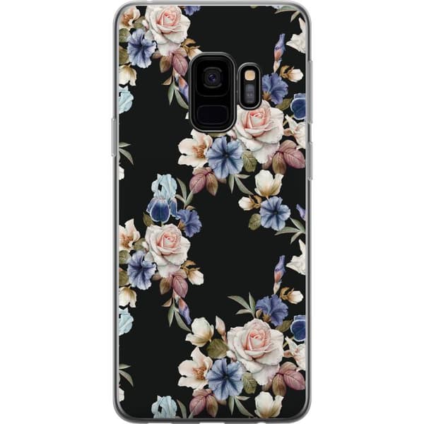 Kompatibelt Mobilskal till Samsung Galaxy S9 Blommor