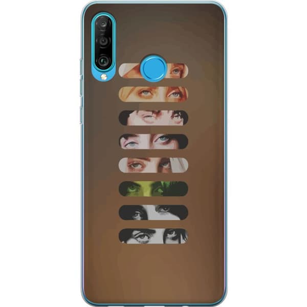 Kompatibelt Mobilskal till Huawei P30 lite Billie Eilish