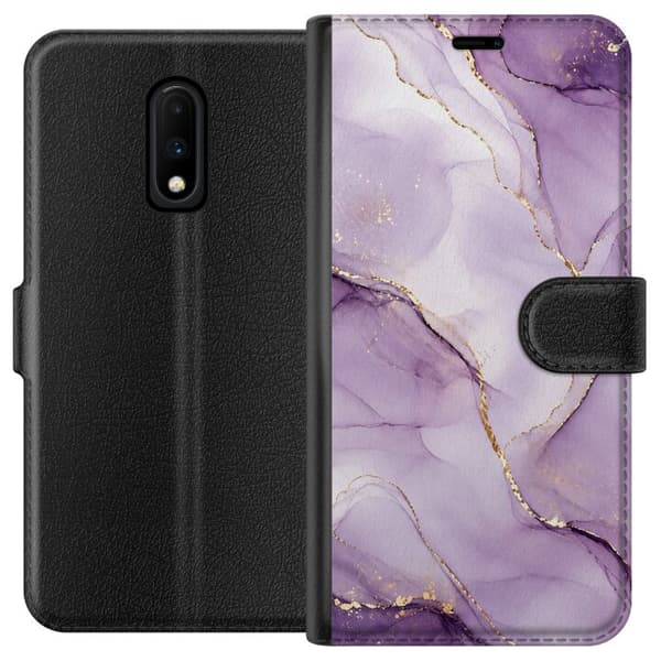 Kompatibelt Plånboksfodral till OnePlus 7 Lilac Luxe