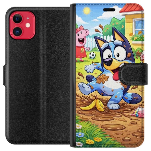 Kompatibelt Lommeboketui til Apple iPhone 11 Blåy