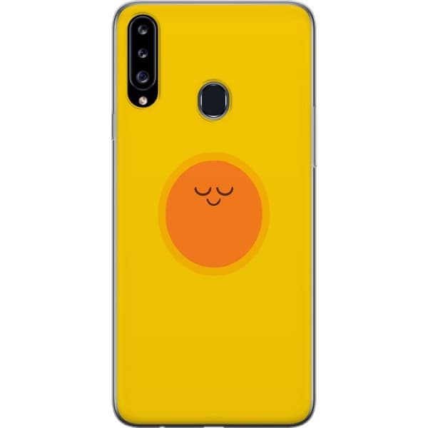 Kompatibelt Mobildeksel til Samsung Galaxy A20s Sovande solfigur