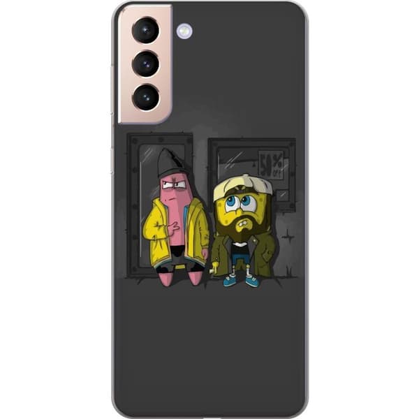 Kompatibel Mobilcover til Samsung Galaxy S21 Spongebob