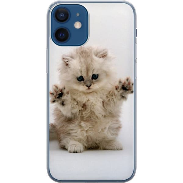 Kompatibelt Mobildeksel til Apple iPhone 12 Katt