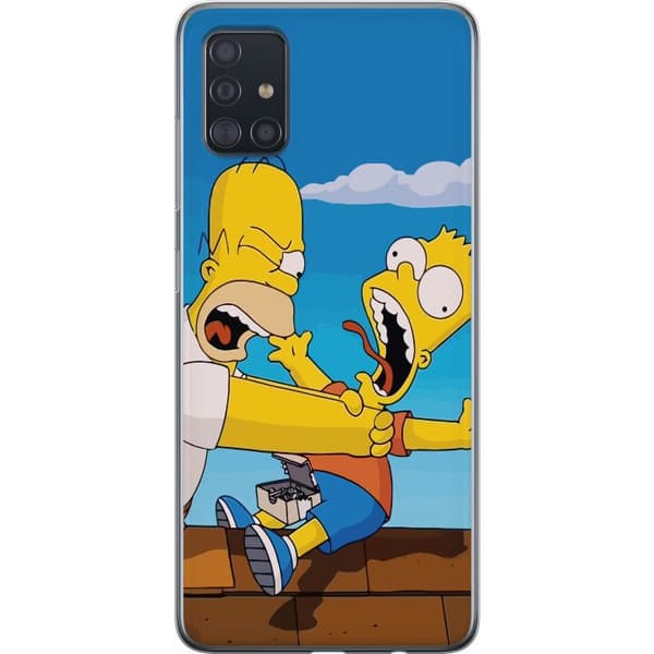 Kompatibelt Mobildeksel til Samsung Galaxy A51 The Simpsons