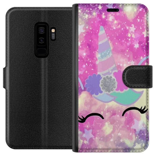 Kompatibelt Lommeboketui til Samsung Galaxy S9+ Enhörning