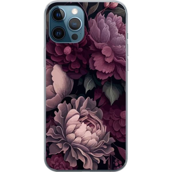 Kompatibelt Mobilskal till Apple iPhone 12 Pro Blommor