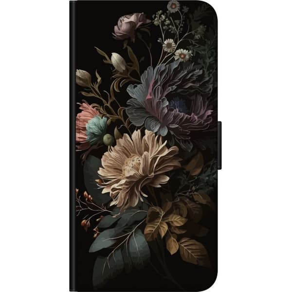 Kompatibelt Plånboksfodral till Samsung Galaxy A20s Blommor