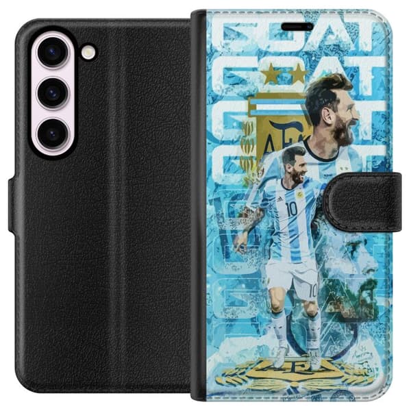 Yhteensopiva Lompakkokotelo Samsung Galaxy S23 Messi