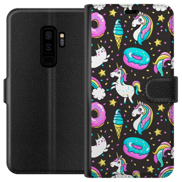 Kompatibelt Plånboksfodral till Samsung Galaxy S9+ Unicorn