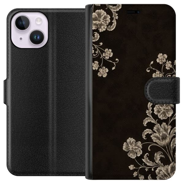 Kompatibel Tegnebogsetui til Apple iPhone 14 Sort have