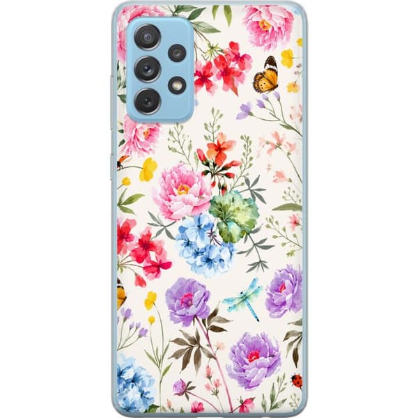 Kompatibelt Mobildeksel til Samsung Galaxy A72 5G Blomsterselskapet