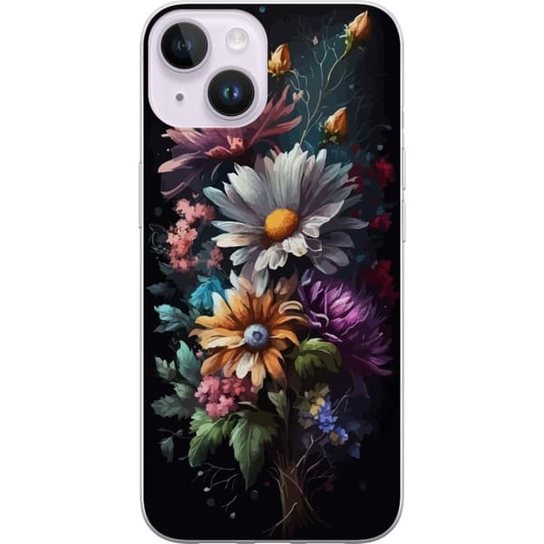 Kompatibelt Mobilskal till Apple iPhone 14 Plus Blommor
