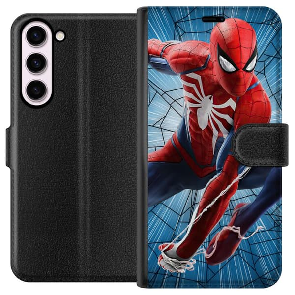 Kompatibel Tegnebogsetui til Samsung Galaxy S23+ Spidermand