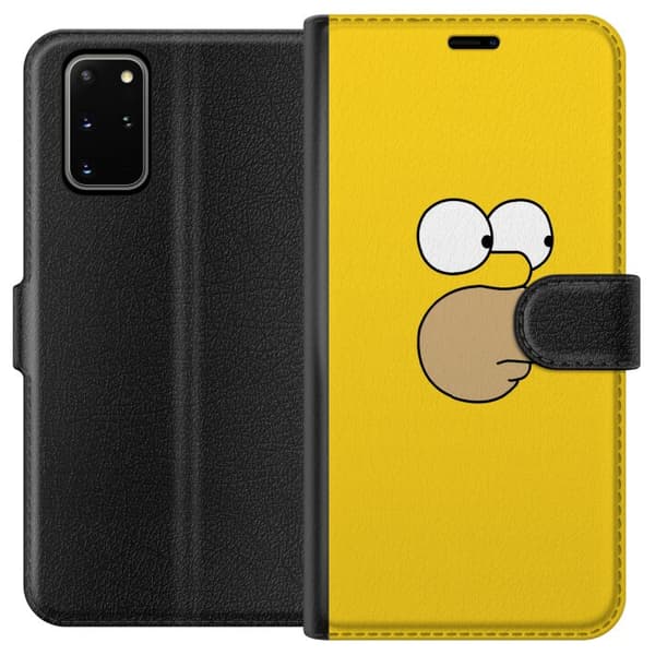 Kompatibelt Plånboksfodral till Samsung Galaxy S20+ Homer Simpson