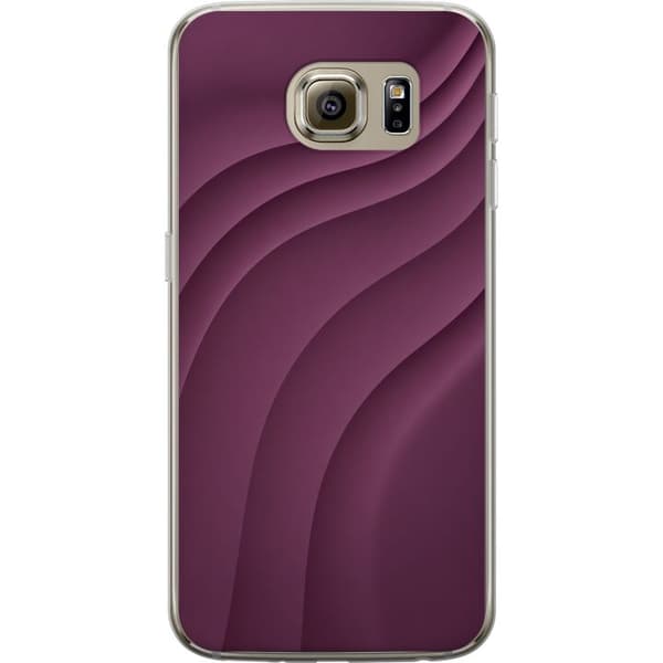 Kompatibelt Mobilskal till Samsung Galaxy S6 Plum Motion