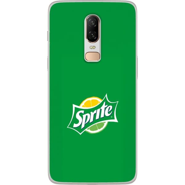 Kompatibelt Mobildeksel til OnePlus 6 Grønn drikke-inspirert sitrusdesign