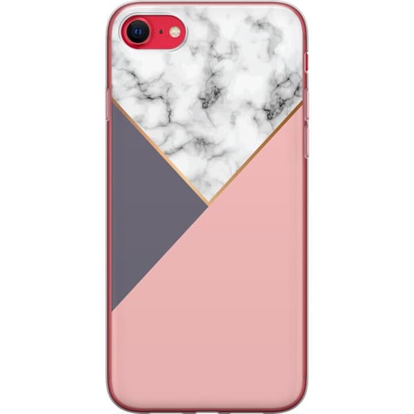 Kompatibelt Mobilskal till Apple iPhone SE (2022) Marble Cut