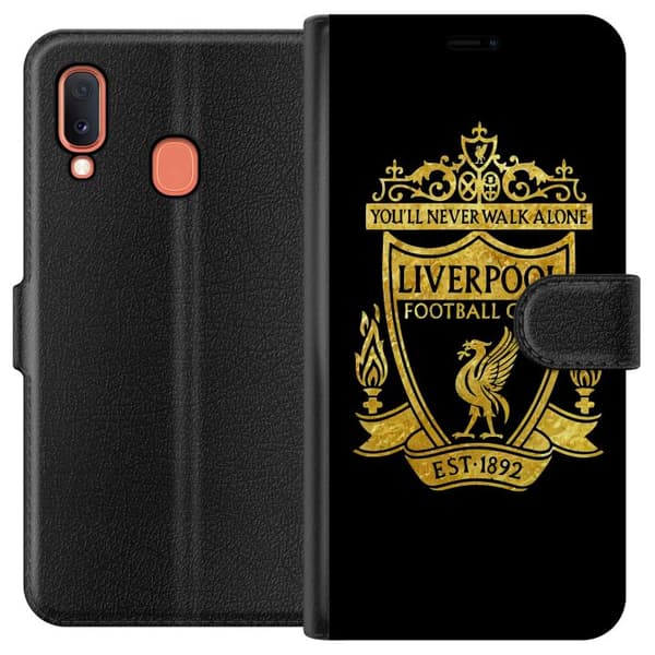 Kompatibelt Lommeboketui til Samsung Galaxy A20e Liverpool
