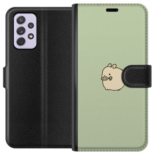Kompatibelt Lommeboketui til Samsung Galaxy A52s 5G Bunny