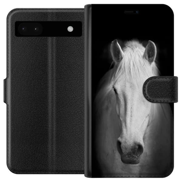 Kompatibelt Plånboksfodral till Google Pixel 6a Häst